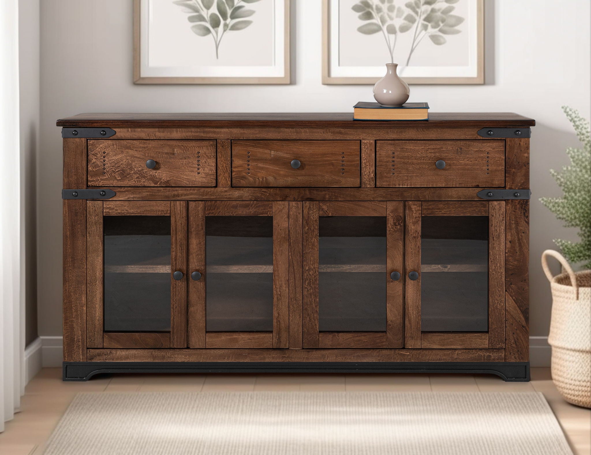 Parota - Console - Cinnamon Brown