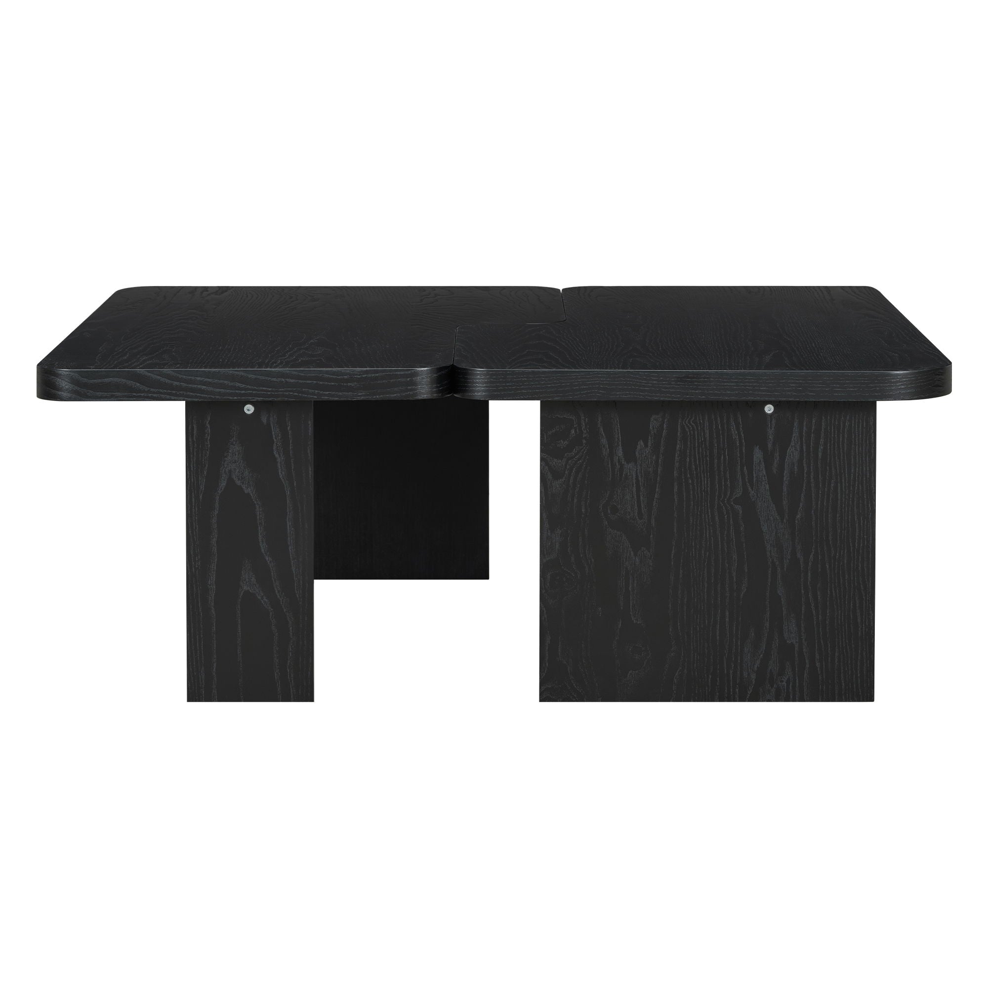 Modern Minimalist Coffee Table Set With Splicing Design