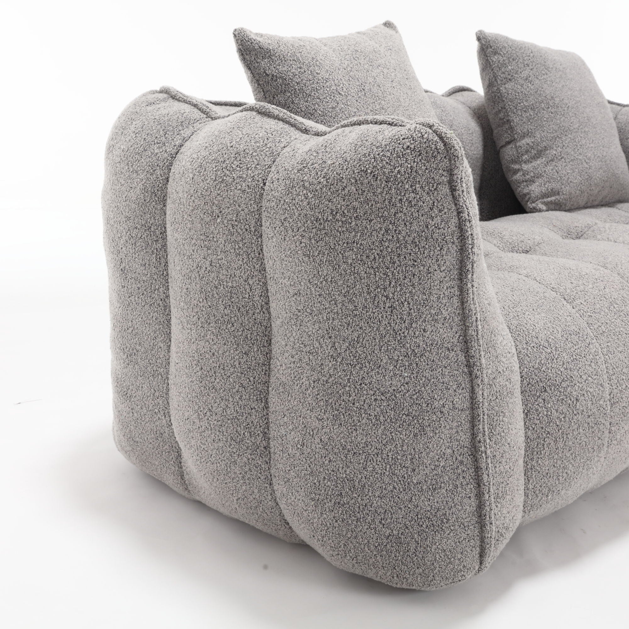 Cozy Beanbag Chair With High Resilience Foam Core For 2