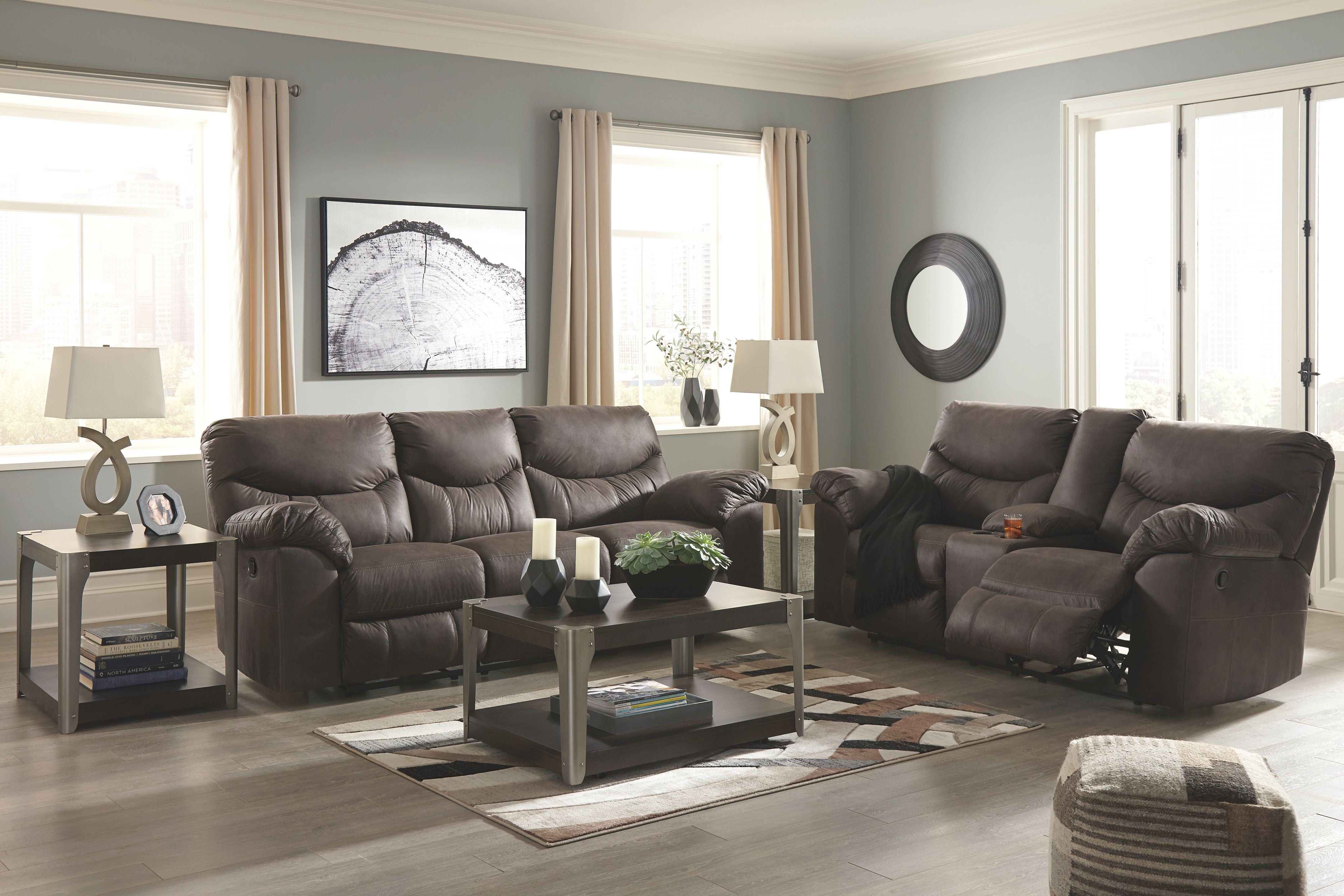 Signature Design by Ashley® Boxberg - Reclining Living Room Set | Meri Furniture
