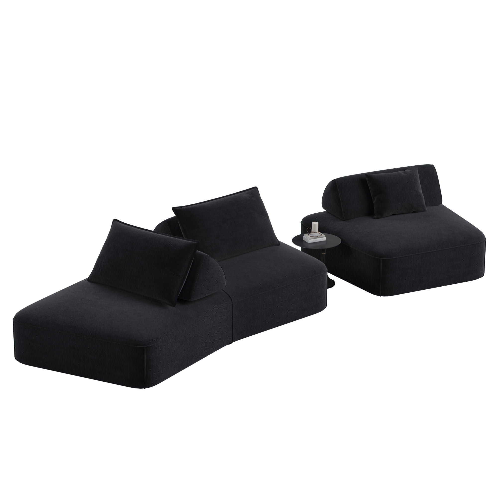 Modern Luxury Oversized Modular Sectional Sofa Set