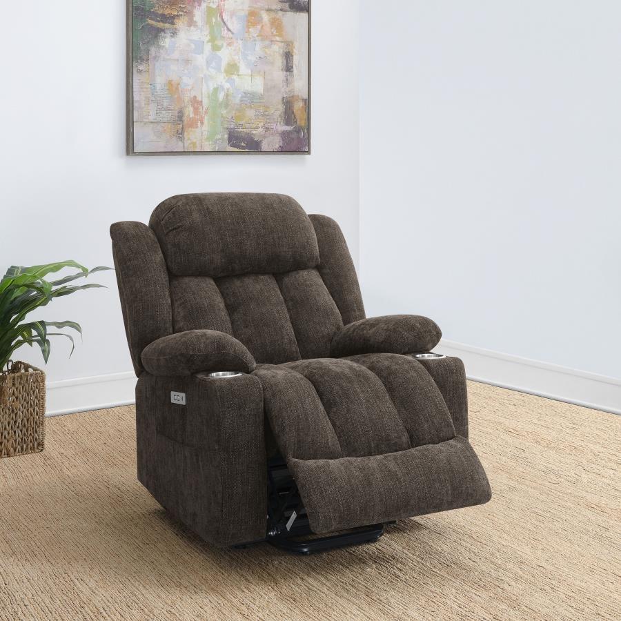 Coaster Fine Furniture Houston - Upholstered Power Lift Recliner Chair | Meri Furniture