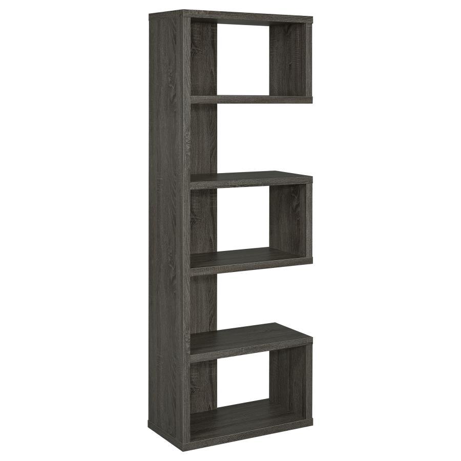 Coaster Fine Furniture Joey - 5-tier Alternating Boxes Design Bookcase | Meri Furniture