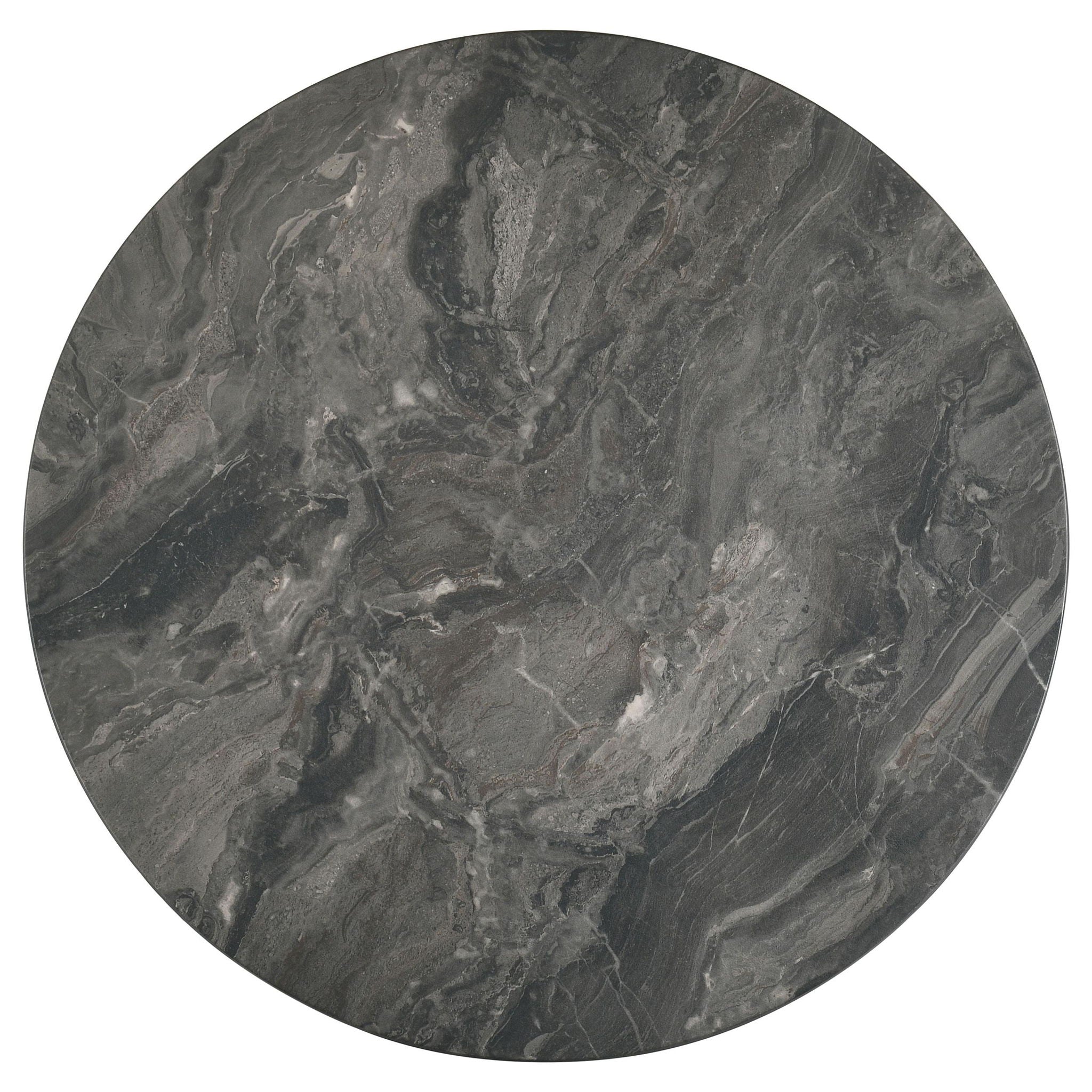Bradley 2-Piece Round SmartTop Coffee Table Set Smokey Grey and Brown