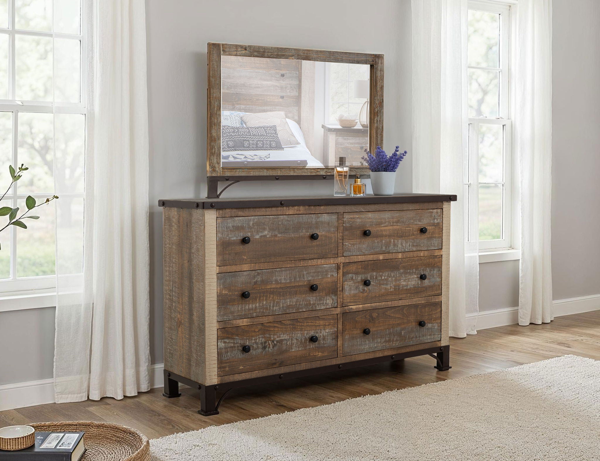 Antique - Mirror - Multicolor