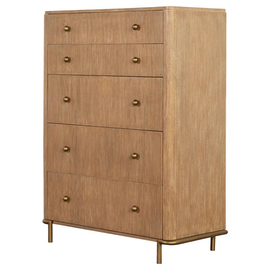 Coaster Fine Furniture Arini - 5-Drawer Bedroom Chest | Meri Furniture