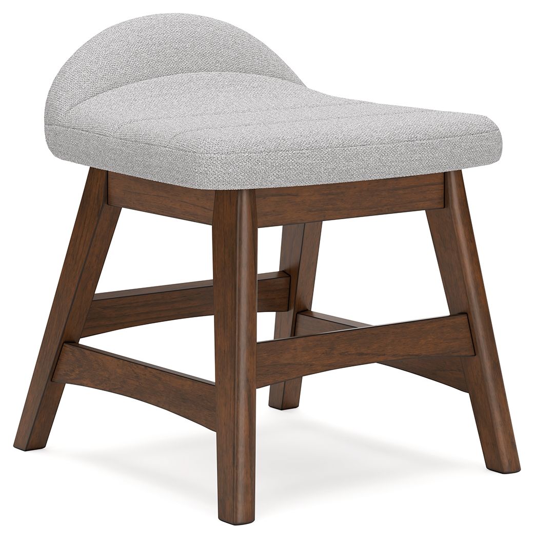 Signature Design by Ashley® Lyncott - Light Gray / Brown - Home Office Desk Chair | Meri Furniture