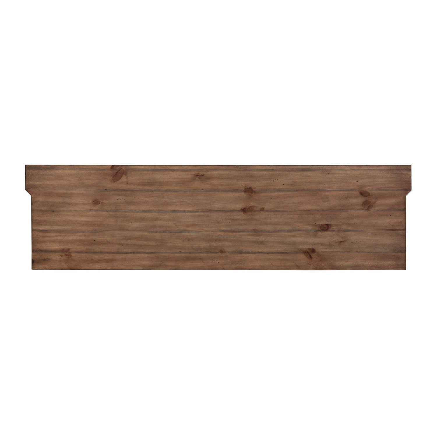 Morgan Creek - Entertainment TV Stand - Antique White / Wirebrushed Tobacco Accents