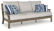 Signature Design by Ashley® Rainier Ranch - Brown / Beige - Sofa With Cushion | Meri Furniture