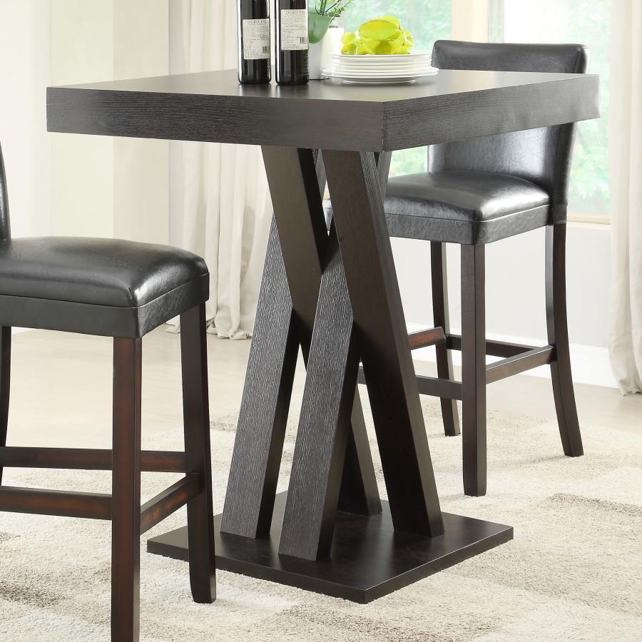 Coaster Fine Furniture Freda - Square Height Dining Table | Meri Furniture