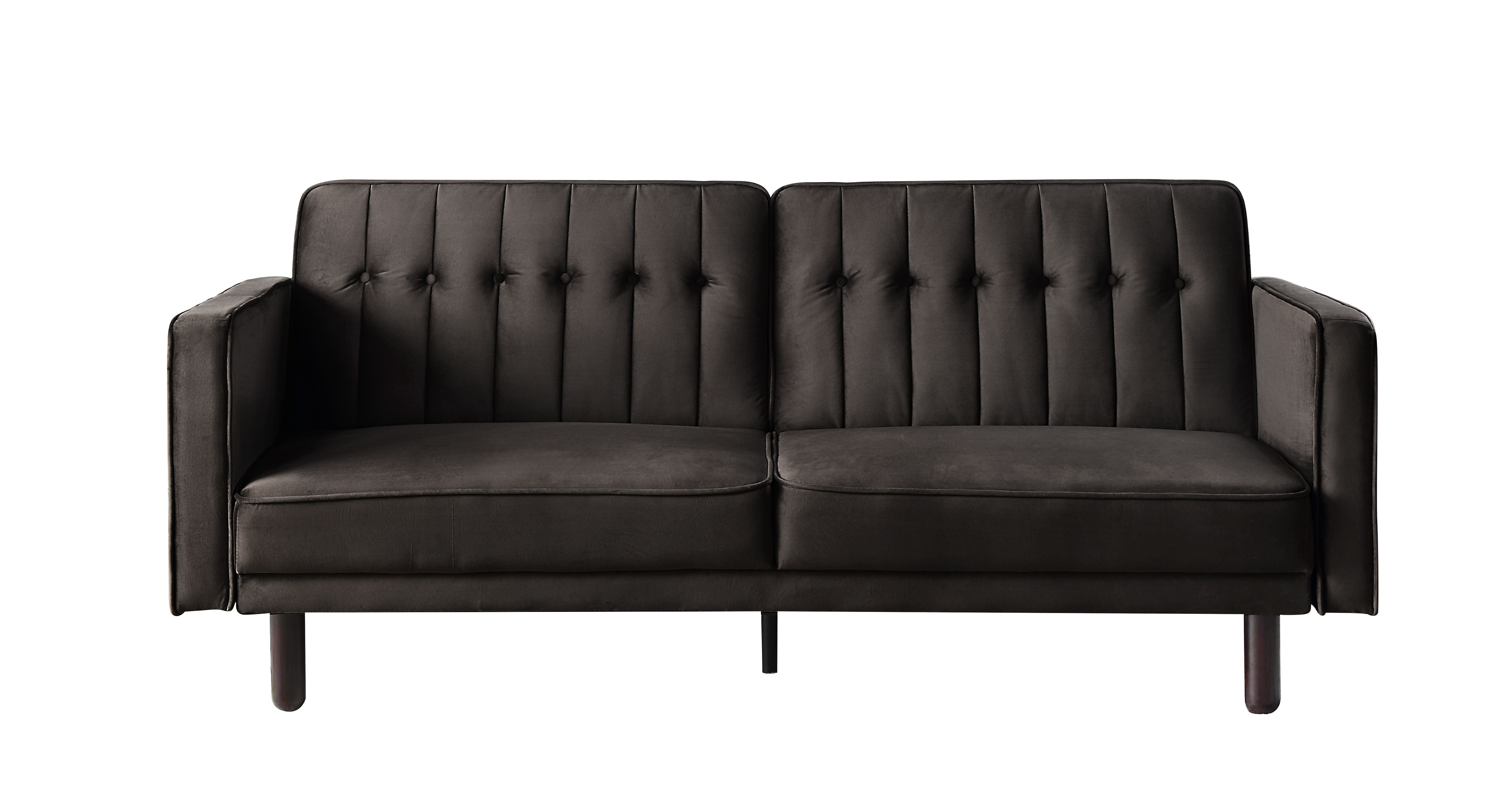 ACME Seat Construction: Full FoamWooden Inner FrameWood LegsKD Leg & ArmrestTight Back & Seat Cushion Button Tufted Back Convertible from Sofa to Sleeper | Meri Furniture