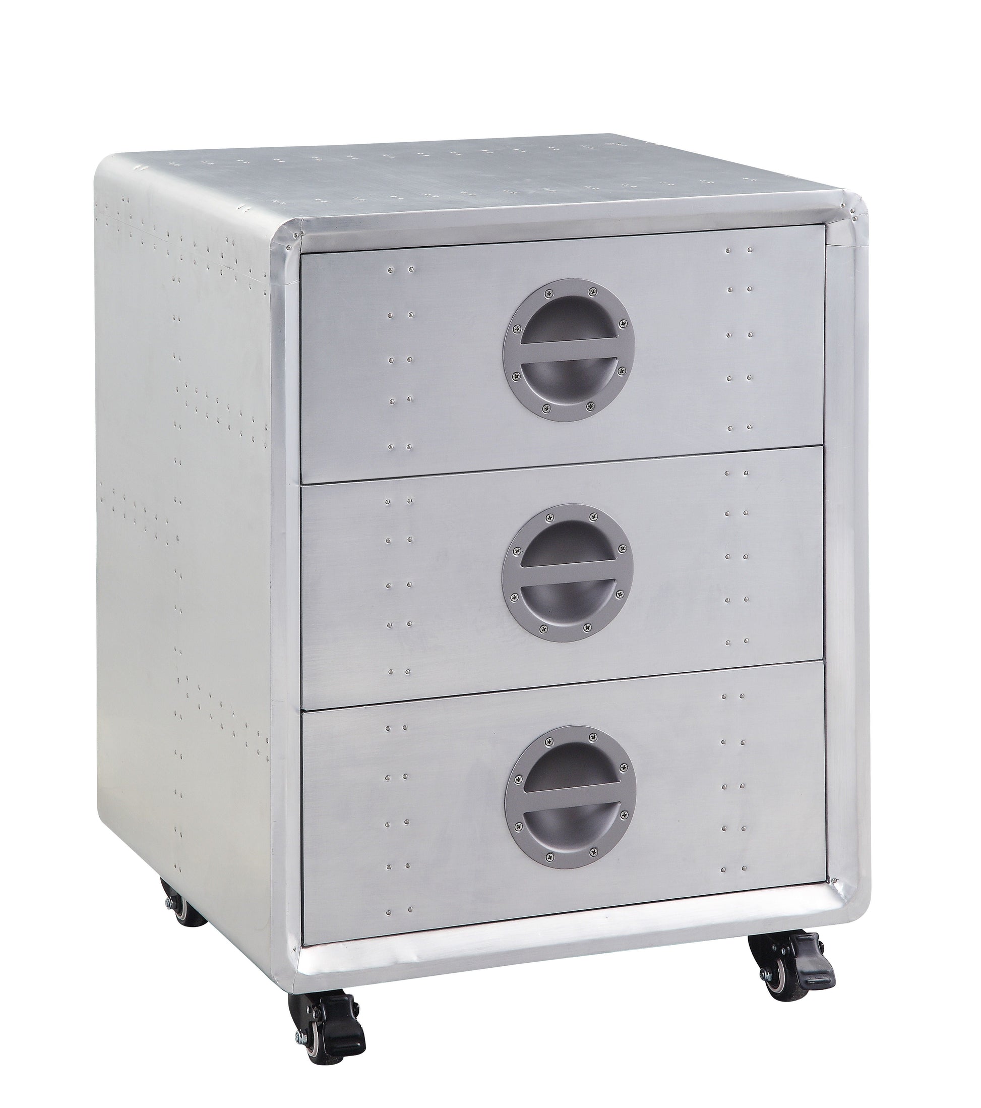 ACME Brancaster - Cabinet - Aluminum - 24" | Meri Furniture