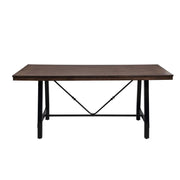 ACME Mariatu - Bench - Oak & Black | Meri Furniture