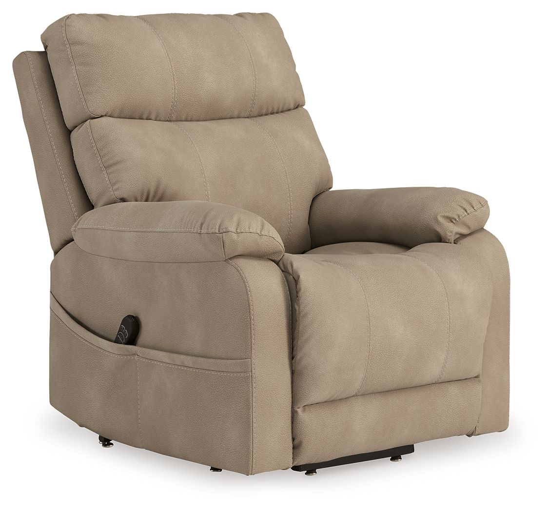 Signature Design by Ashley® Next-Gen Durapella - Power Lift Recliner | Meri Furniture