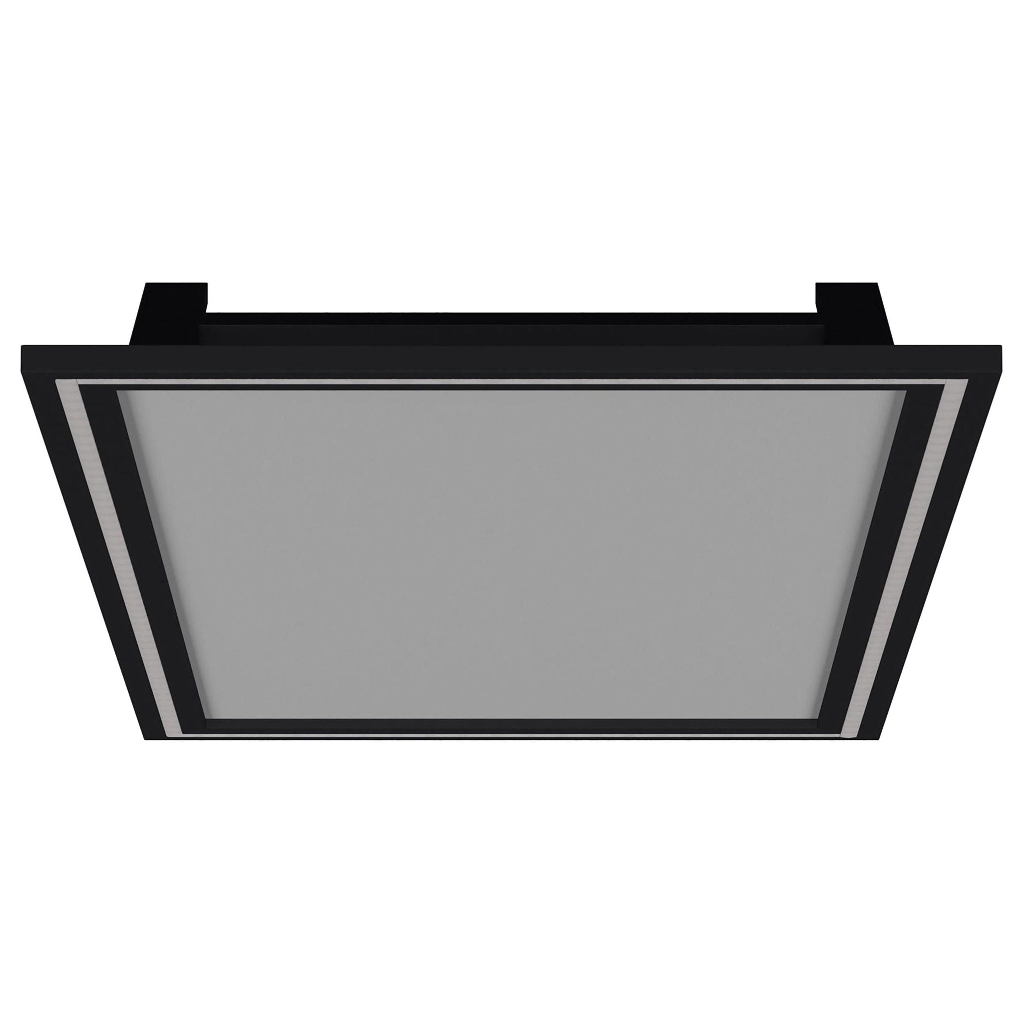 Windrose 28 x 67 Inch Tempered LED Standing Mirror Black