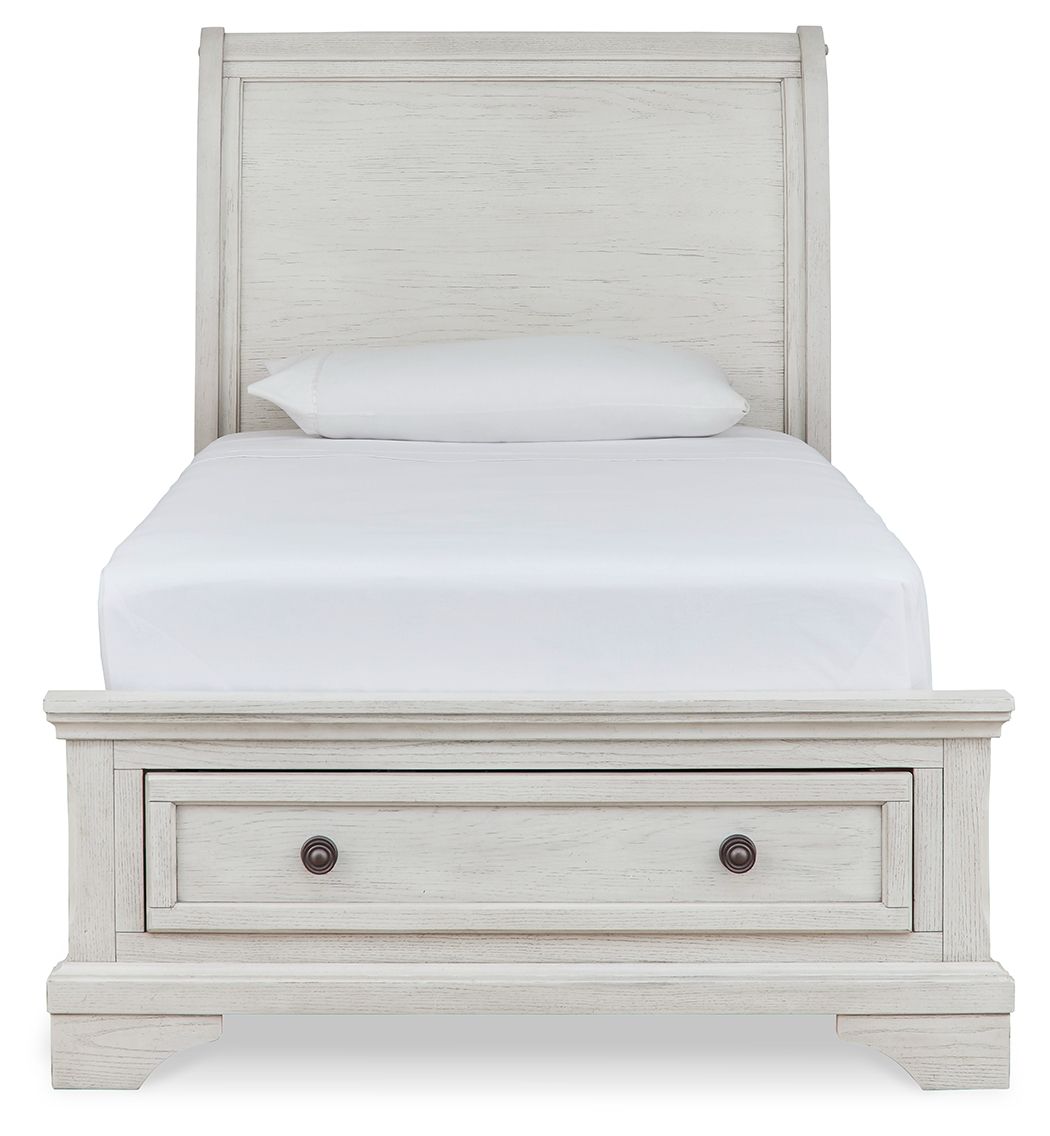 Signature Design by Ashley® Robbinsdale - Sleigh Bed | Meri Furniture