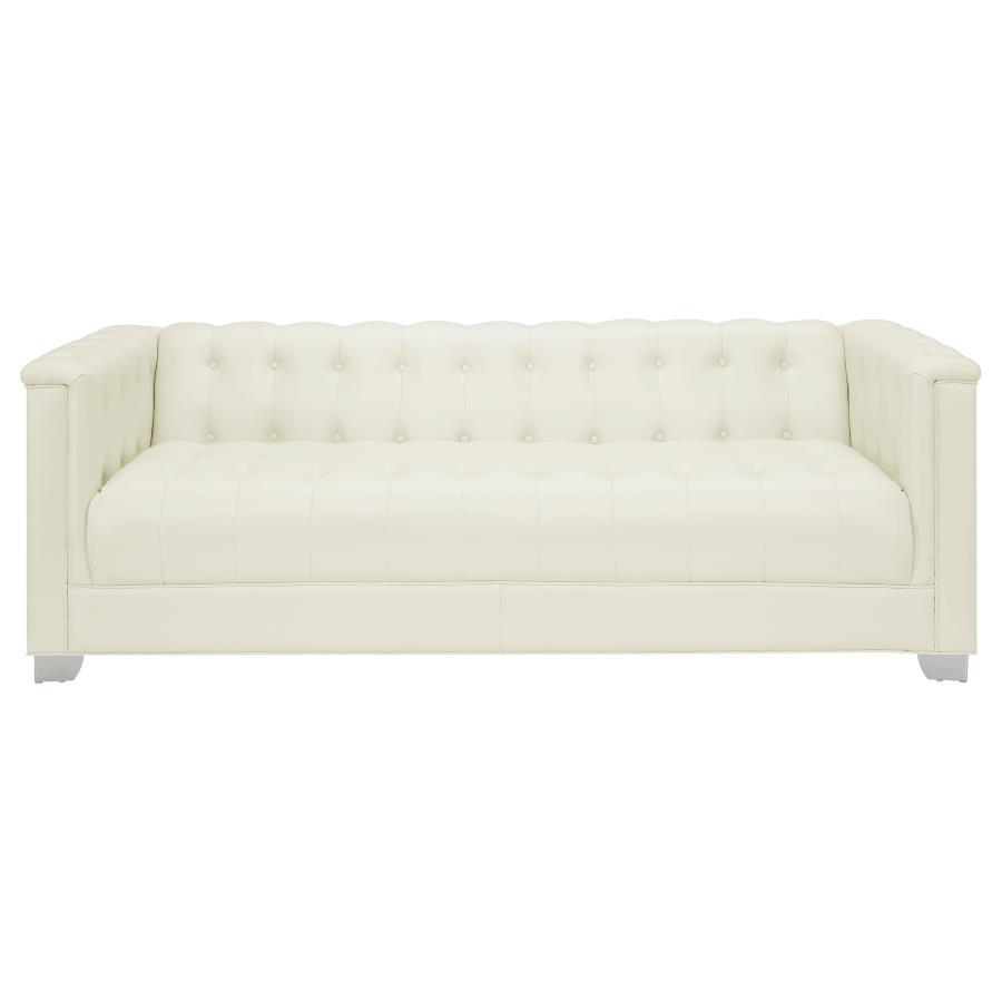 Coaster Fine Furniture Chaviano - Upholstered Track Arm Sofa Set | Meri Furniture