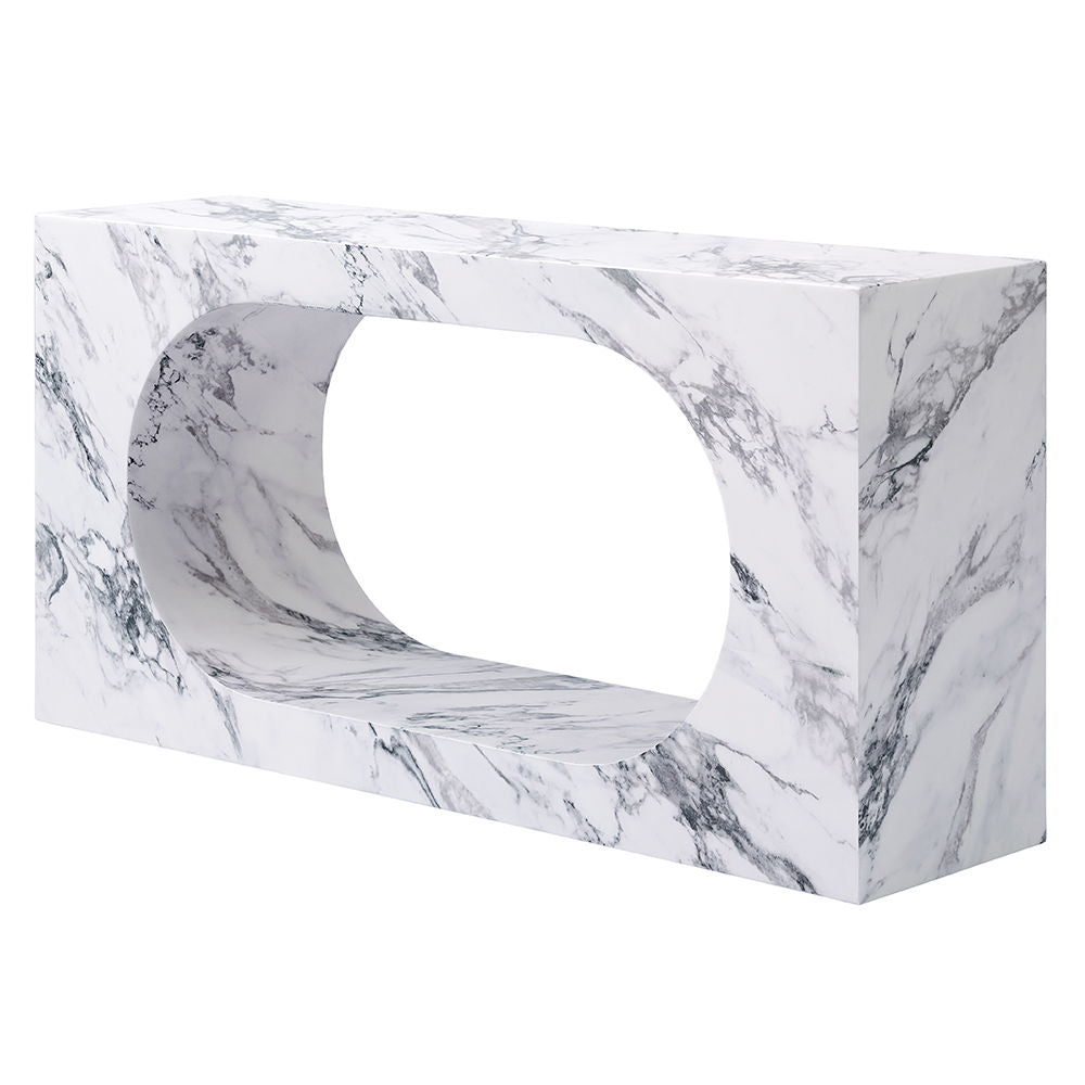 ACME Fritzy - Console Table - White | Meri Furniture