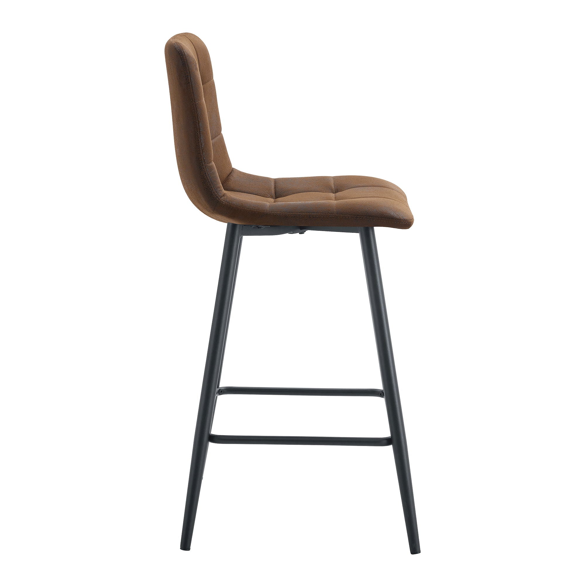 Bar Chair Set Comfortable With Metal Legs And Ergonomic Design