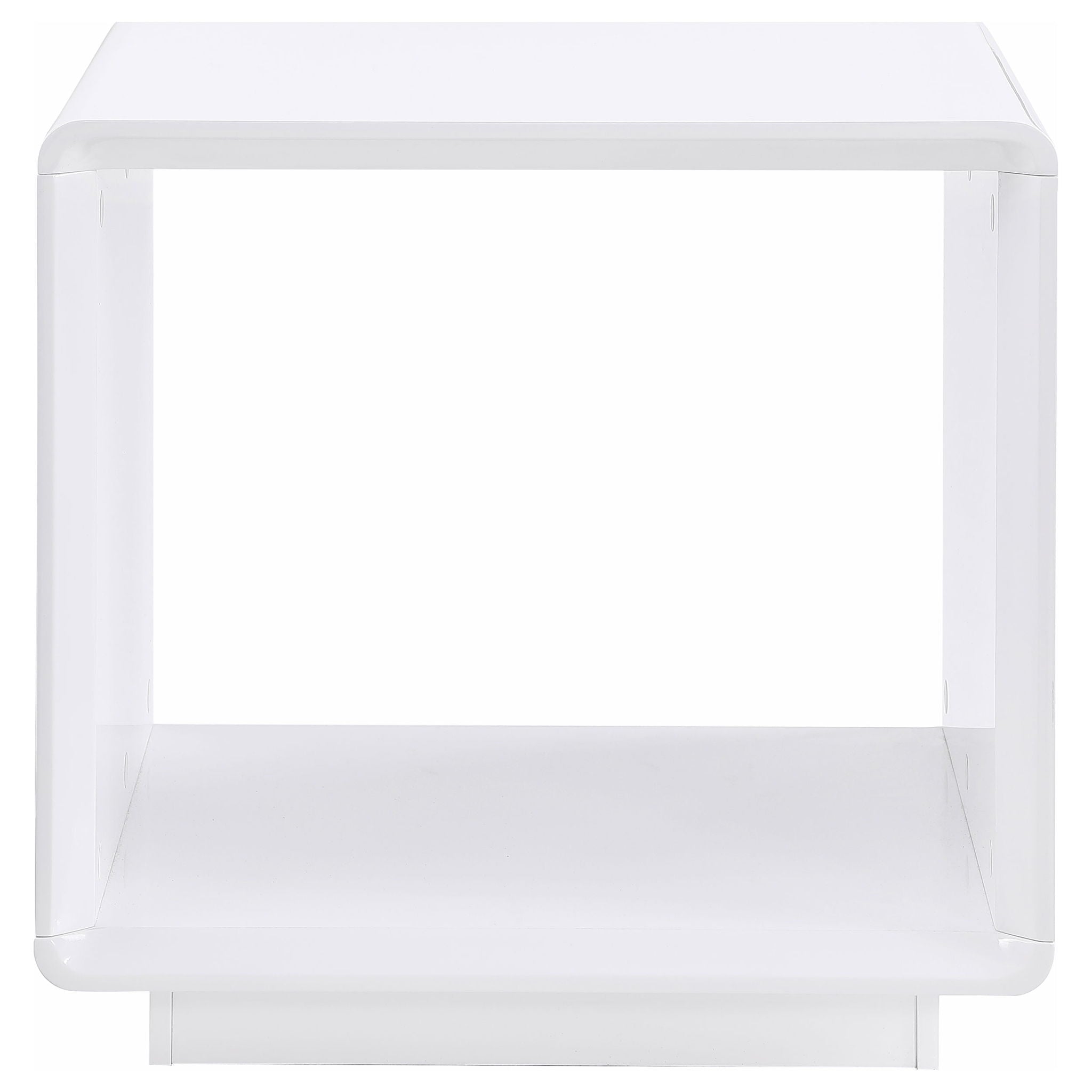 Fletcher - 2 Piece Coffee And End Table Set - Gloss White