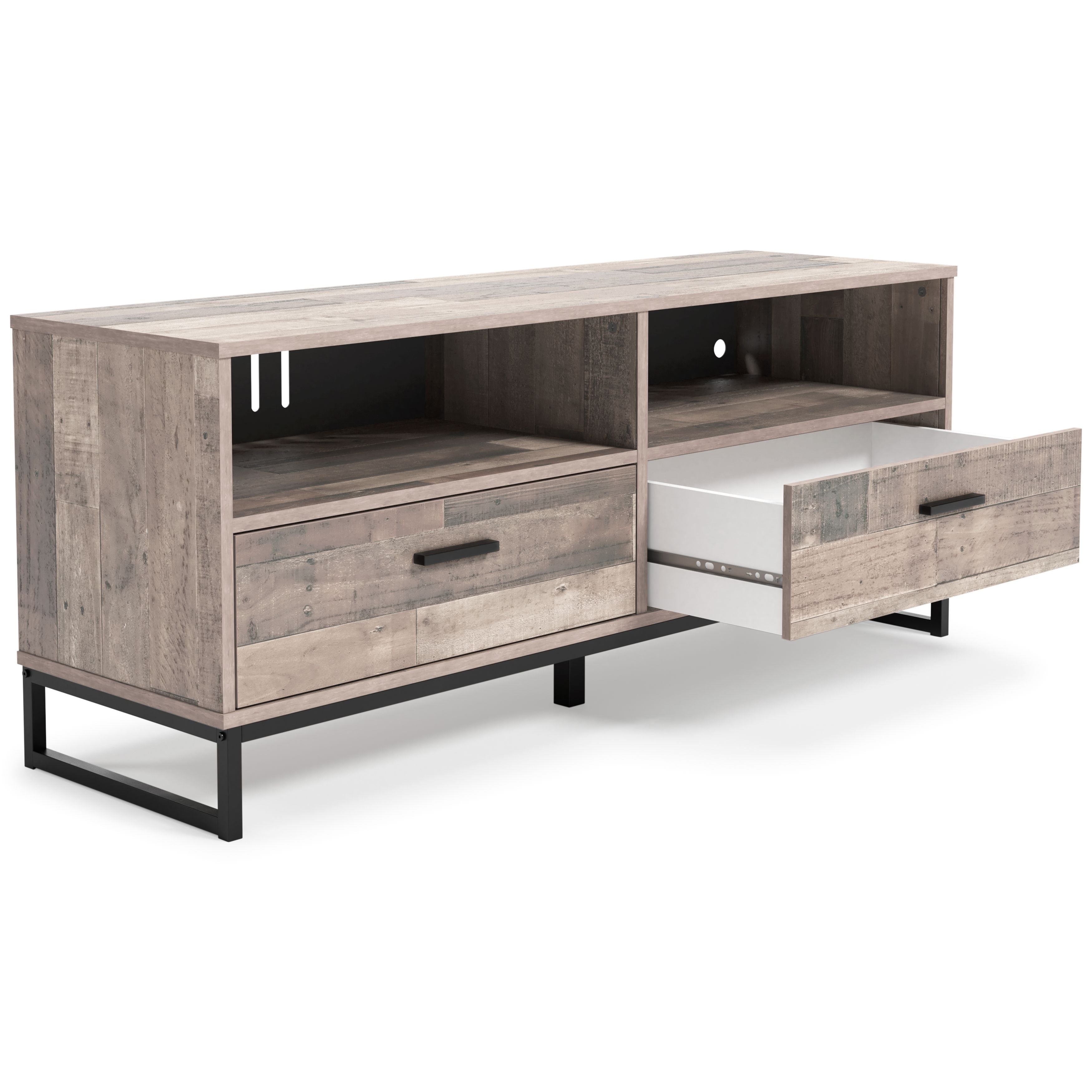 Signature Design by Ashley® Neilsville - Medium TV Stand | Meri Furniture