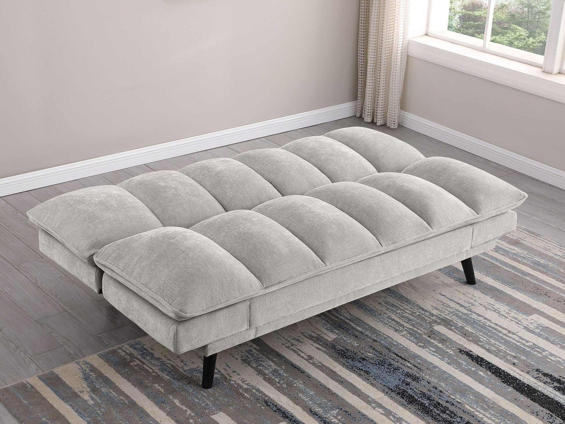 Coaster Fine Furniture Laredo - Upholstered Tufted Convertible Sofa Bed | Meri Furniture