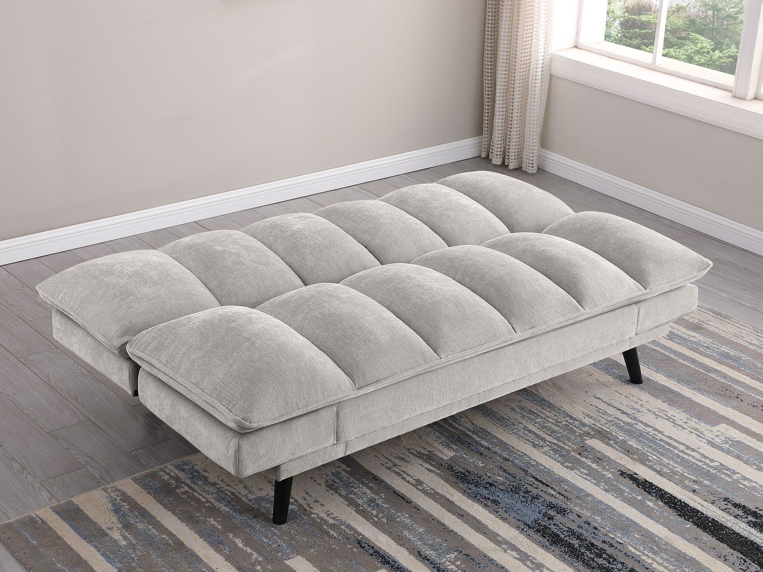 Coaster Fine Furniture Laredo - Upholstered Tufted Convertible Sofa Bed | Meri Furniture