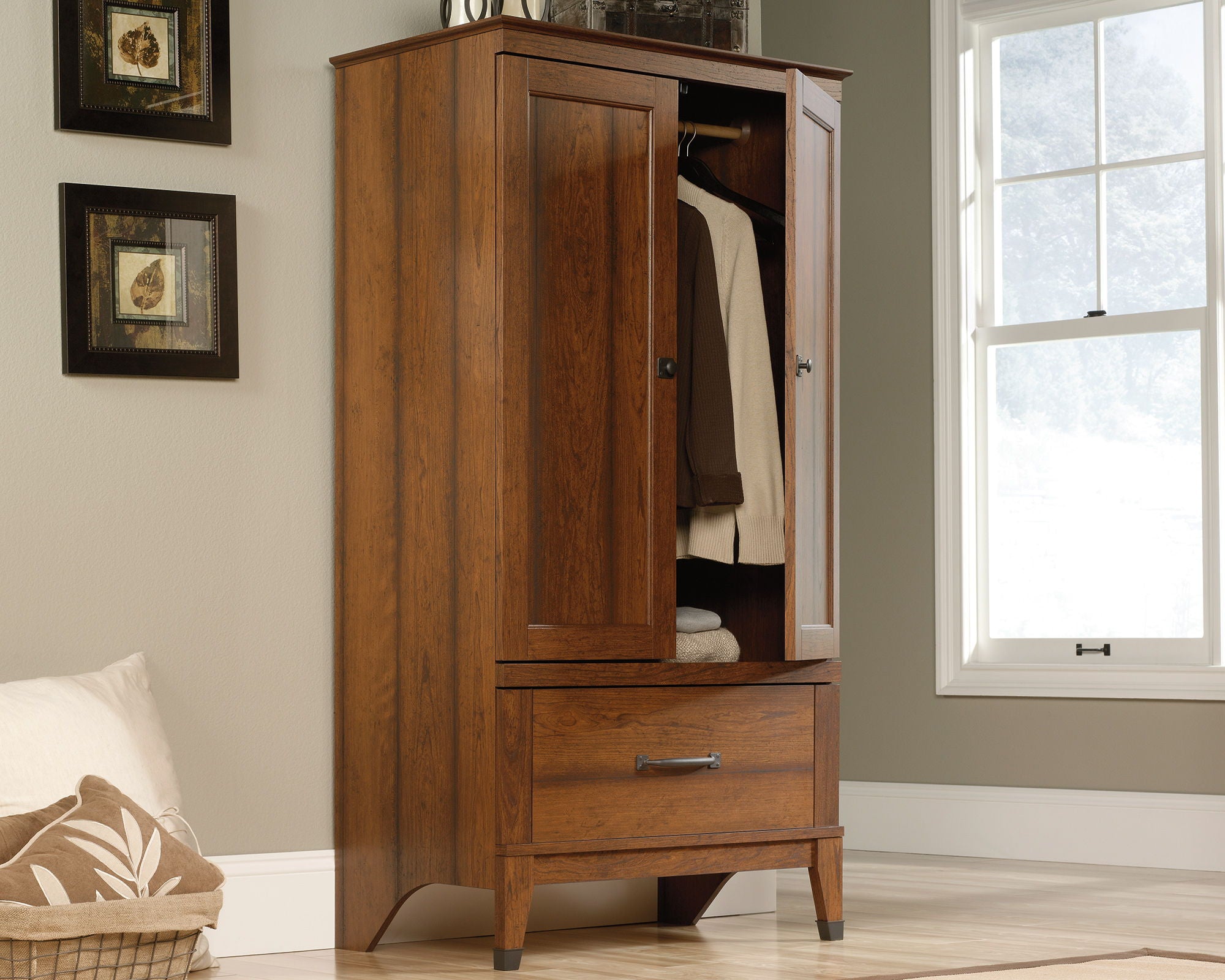 Carson Forge Armoire with drawer