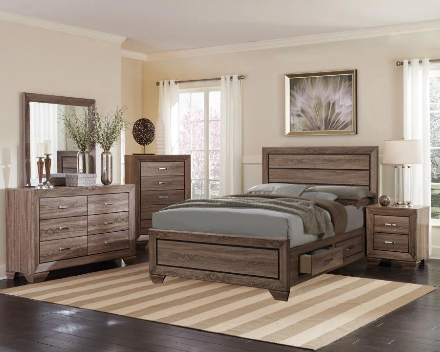 Coaster Fine Furniture Kauffman - Wood Storage Panel Bed | Meri Furniture