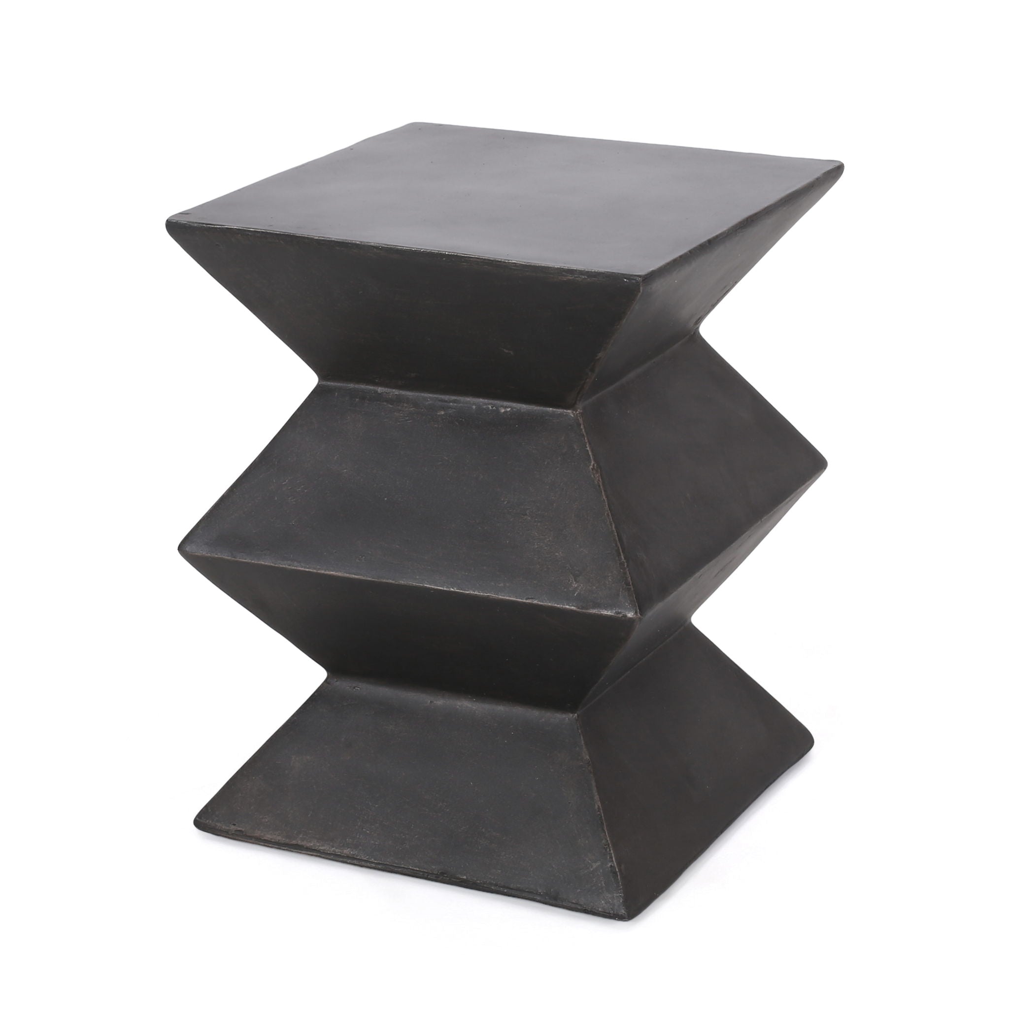 Outdoor Lightweight, Concrete Side Table - Copper