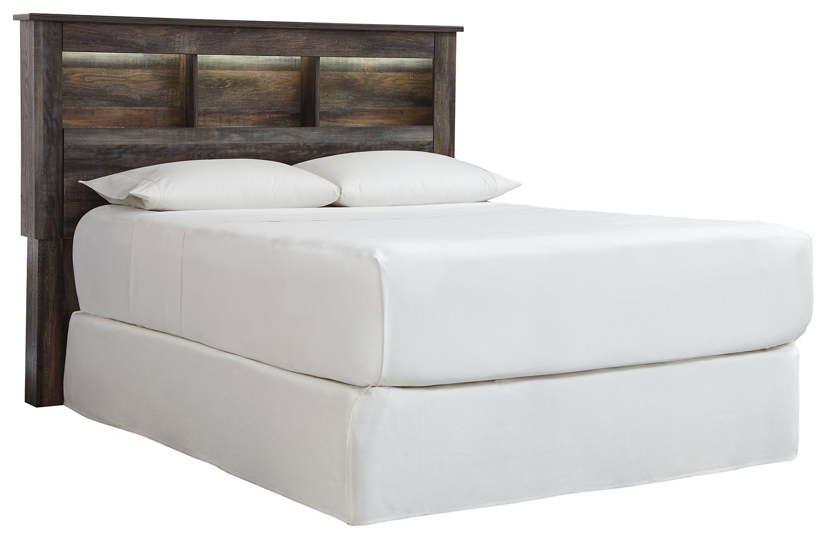 Ashley Furniture Drystan - Bookcase Headboard | Meri Furniture