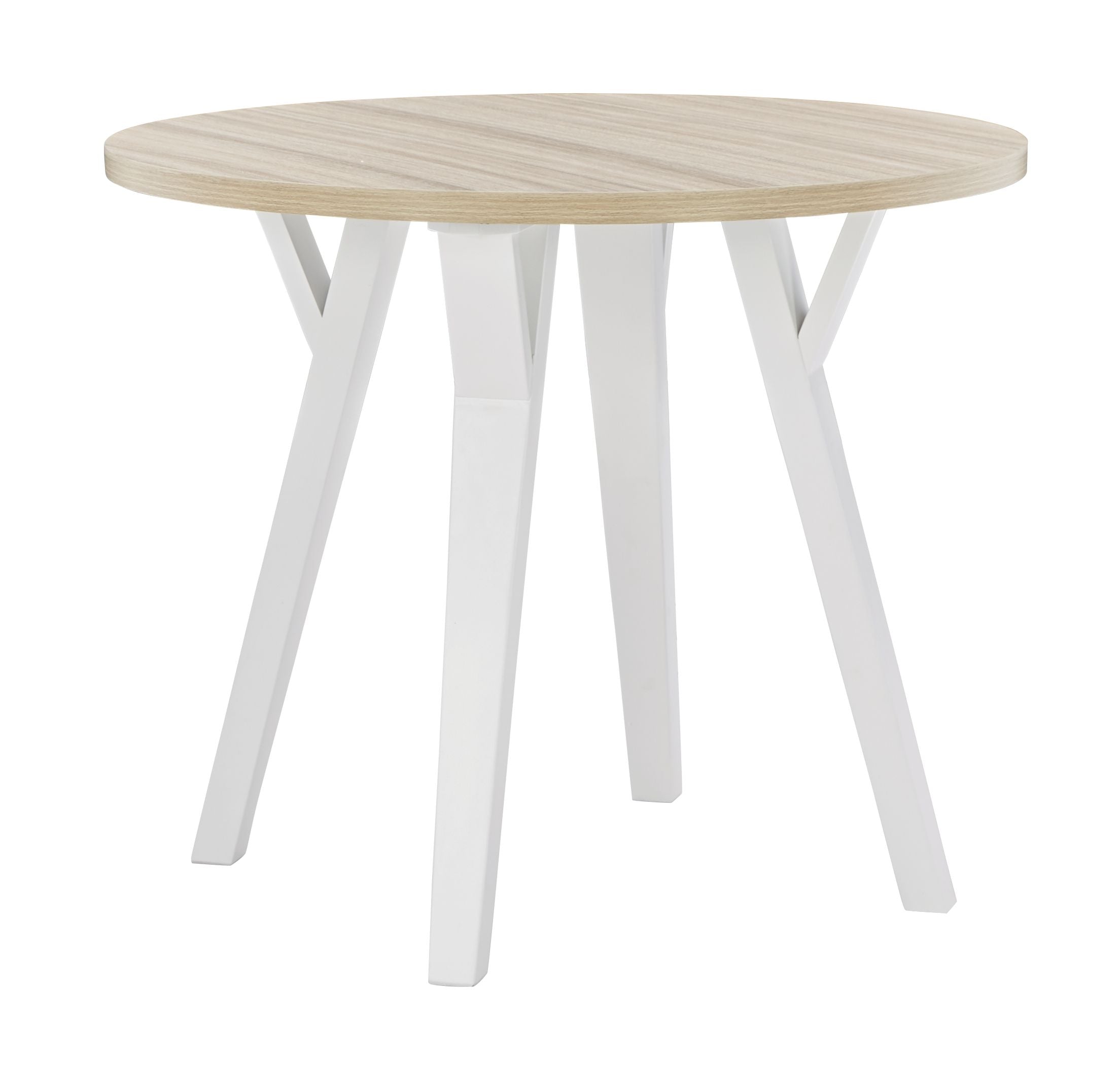 Signature Design by Ashley® Grannen - White - Round Dining Table | Meri Furniture