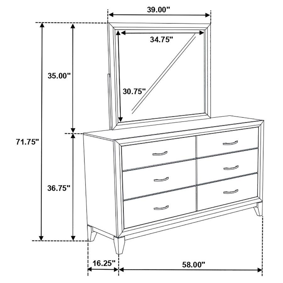 Watson - 6-Drawer Dresser