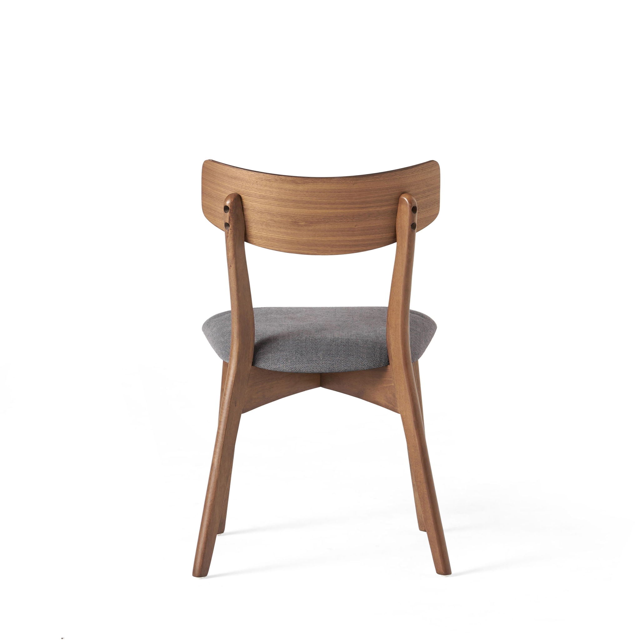 Mid Century Upholstered Dining Chairs (Set of 2)