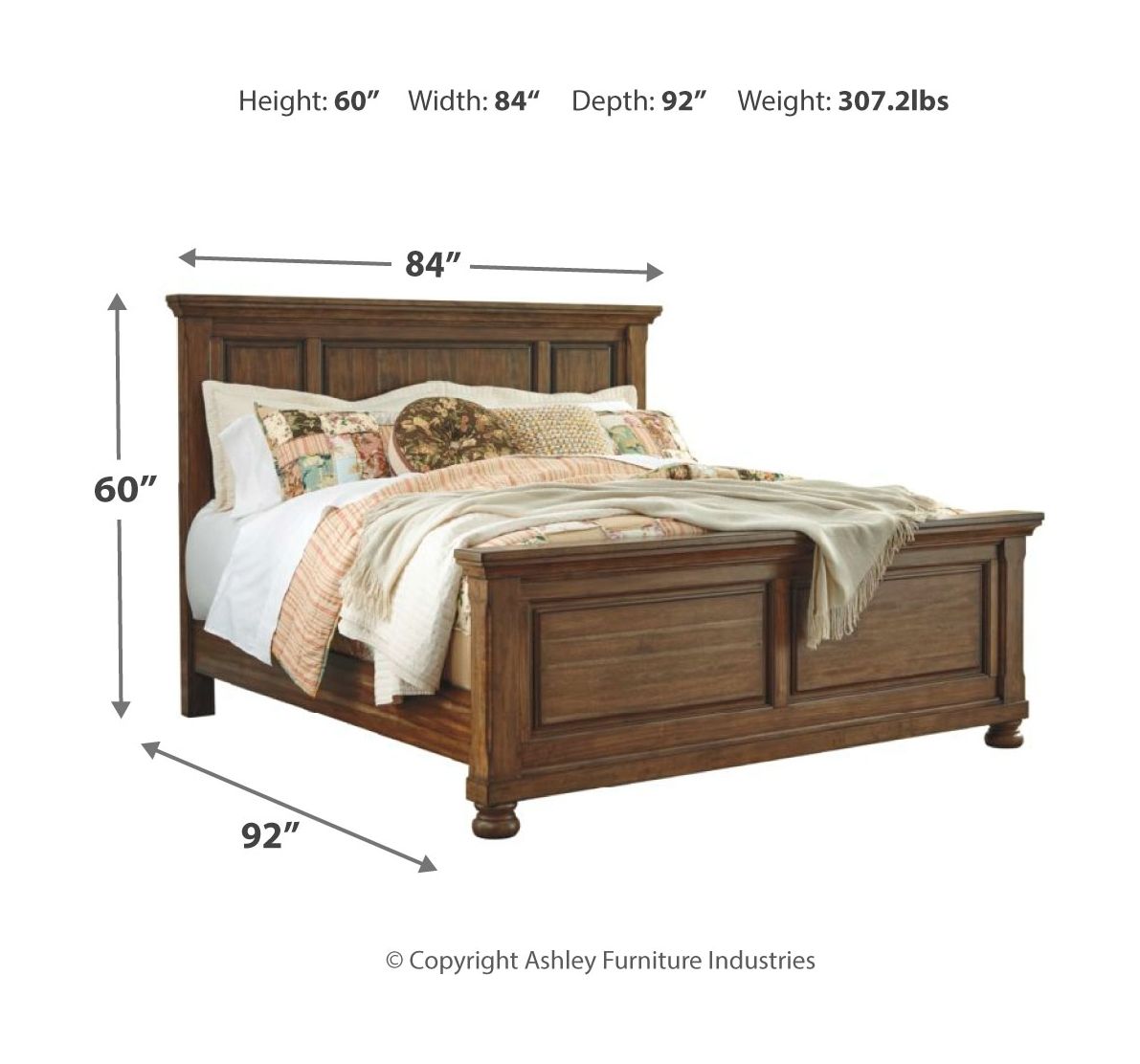 Signature Design by Ashley® Flynnter - Panel Bed | Meri Furniture