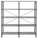 Analiese - 4-Shelf Double Bookshelf