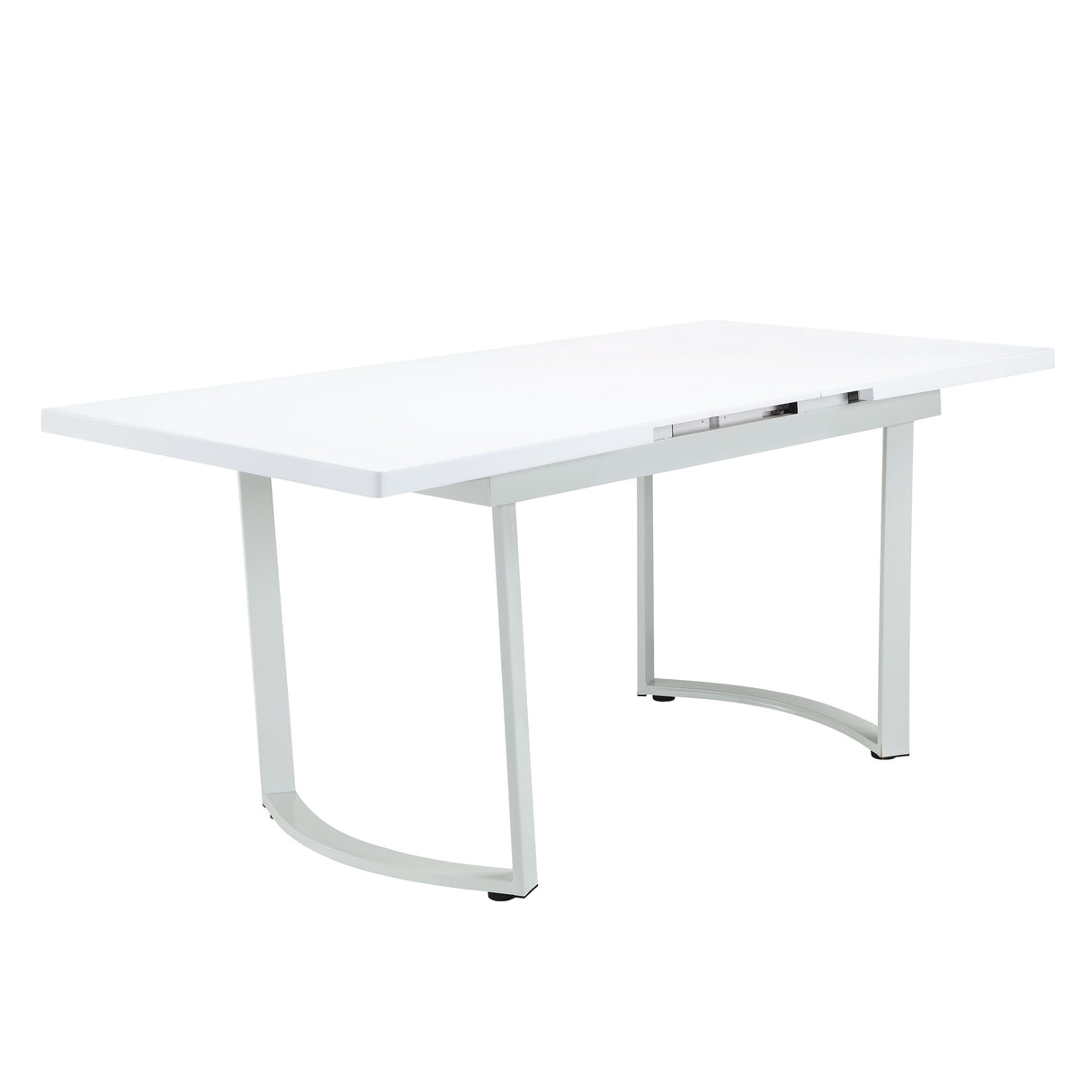 ACME Palton - Dining Table - High Gloss White Finish | Meri Furniture