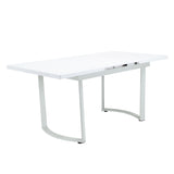 ACME Palton - Dining Table - High Gloss White Finish | Meri Furniture