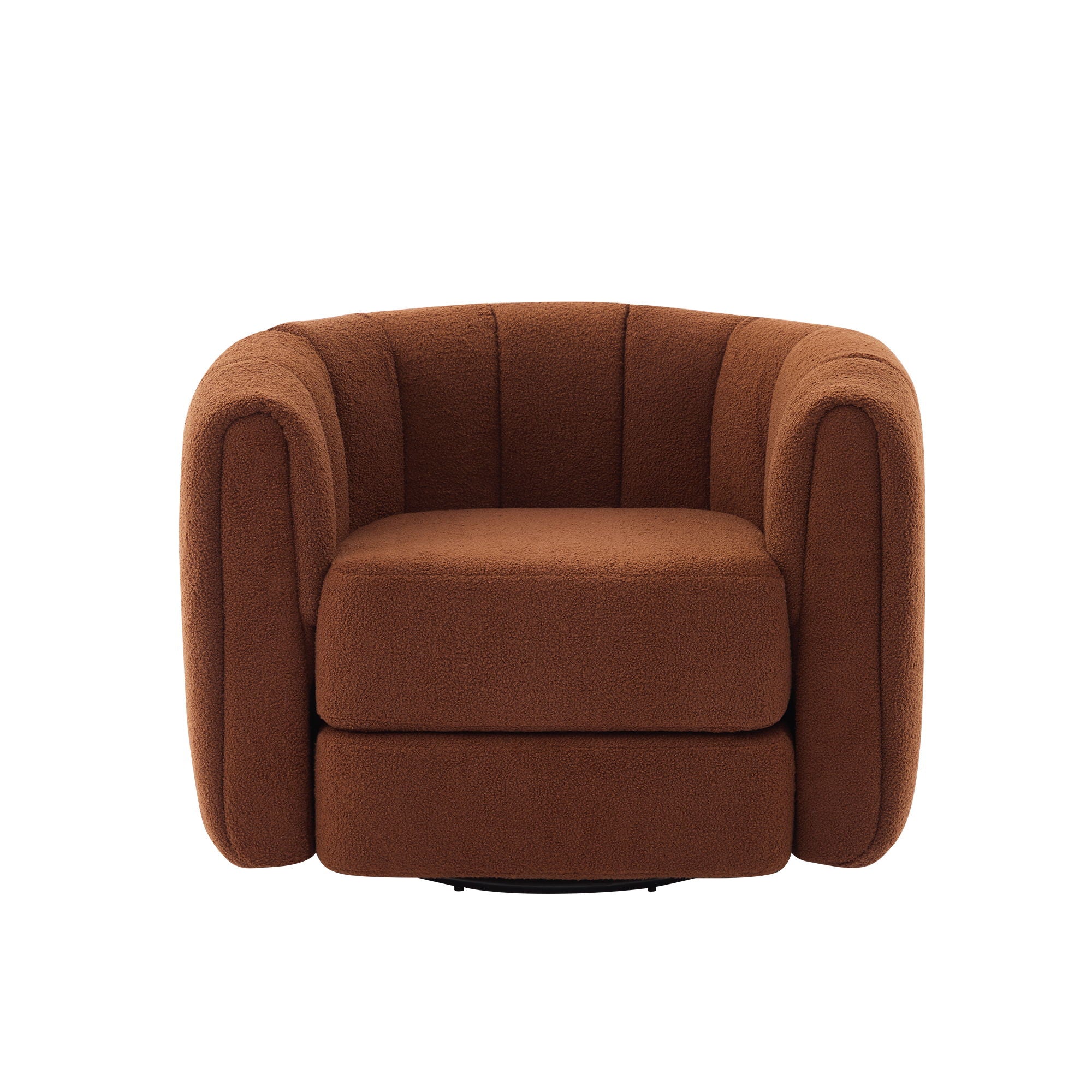 Swivel Accent Chair Wide Upholstered For Living Room