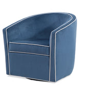 Kendall - Swivel Chair With Barrel Back Design