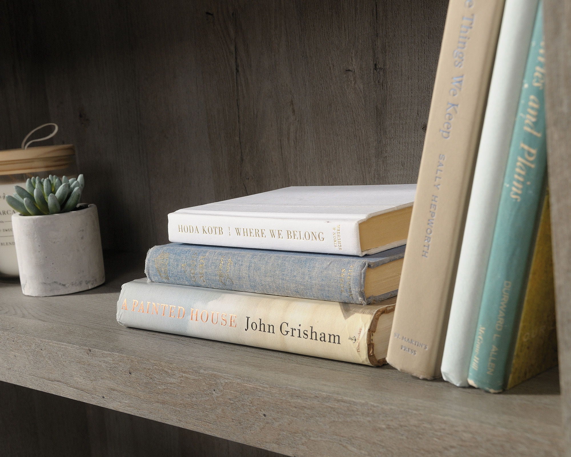 3-Shelf Bookcase Mystic Oak