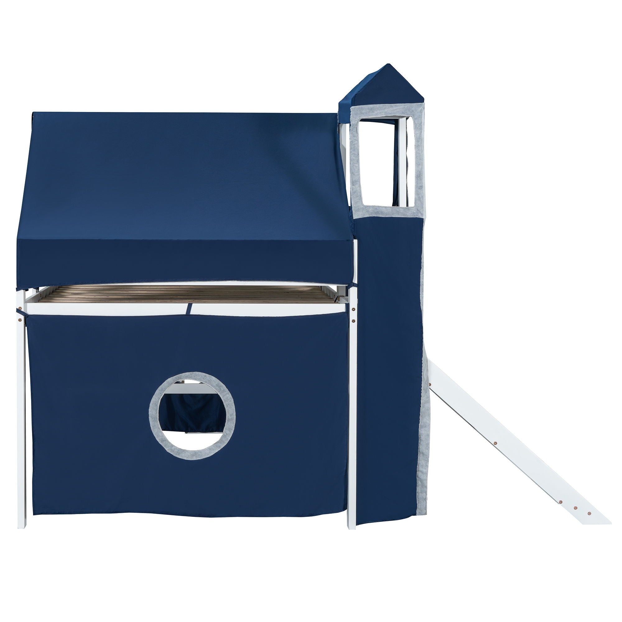 Loft Bed With Tent And Tower