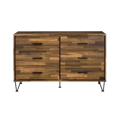 ACME Hestia - Dresser - Walnut Finish | Meri Furniture