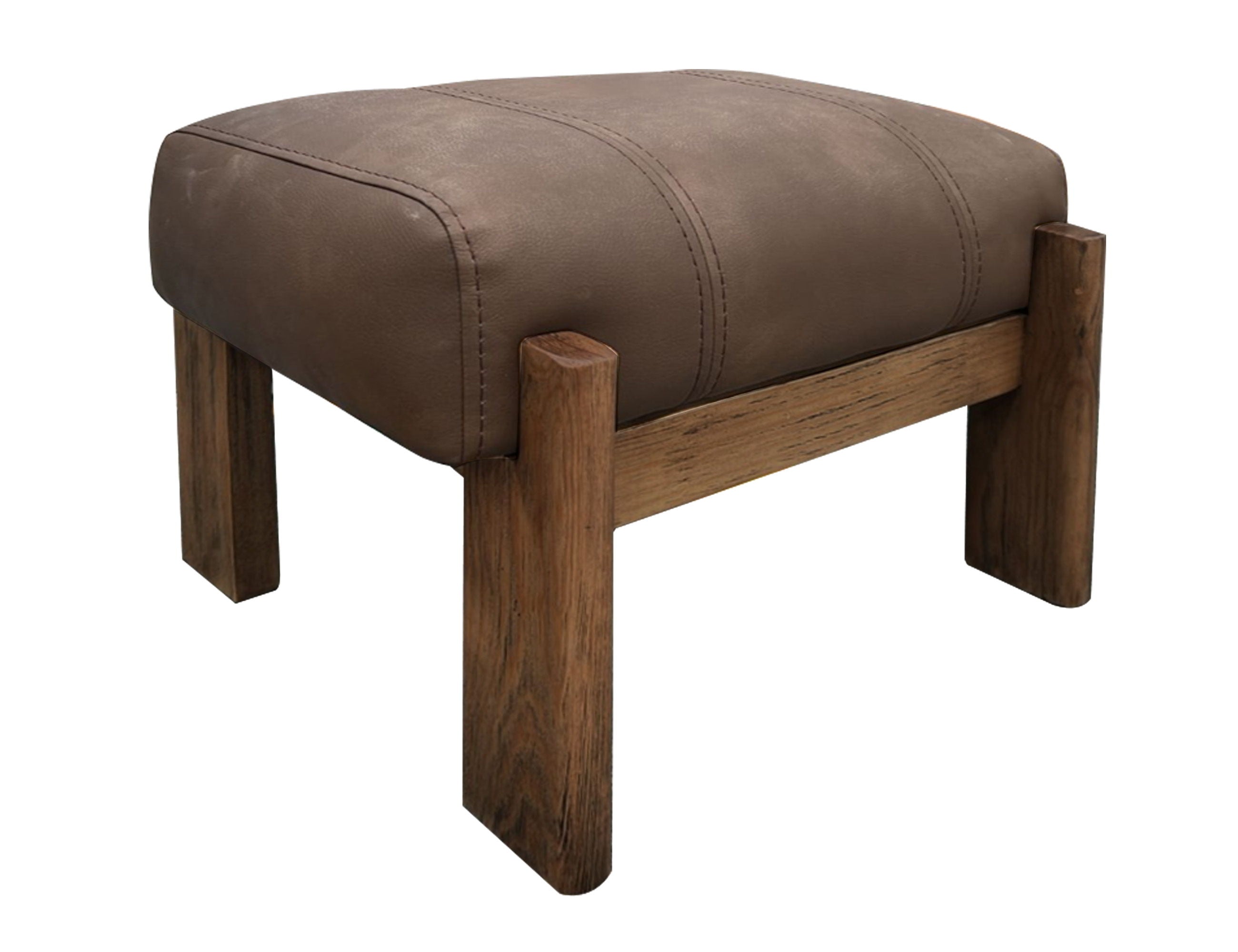 International Furniture Direct Balam - Ottoman - Brown | Meri Furniture