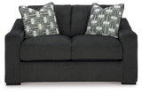 Wryenlynn - Onyx - Loveseat