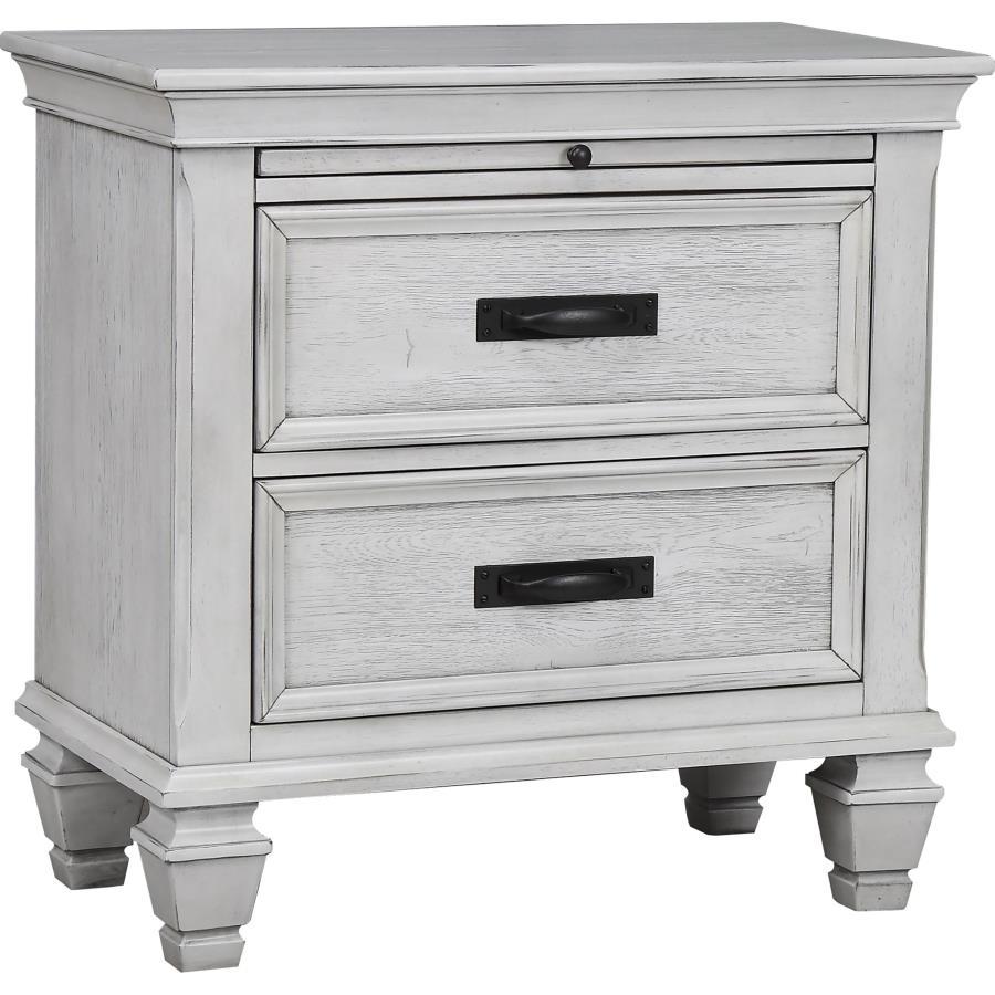 Coaster Fine Furniture Franco - 2-Drawer Nightstand | Meri Furniture