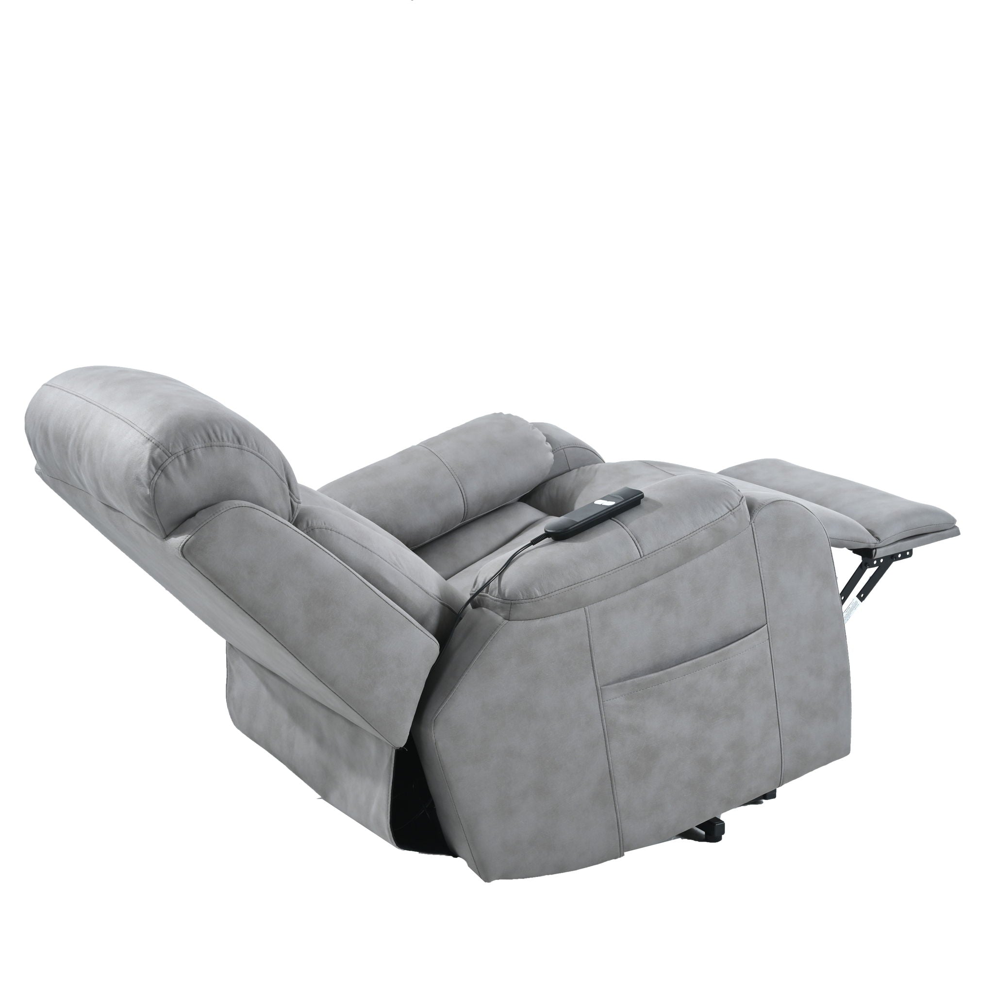 Lift Chair Recliner For Elderly Power Remote Control Recliner Sofa Relax Soft Chair Anti-Skid Australia Cashmere Fabric Furniture Living Room