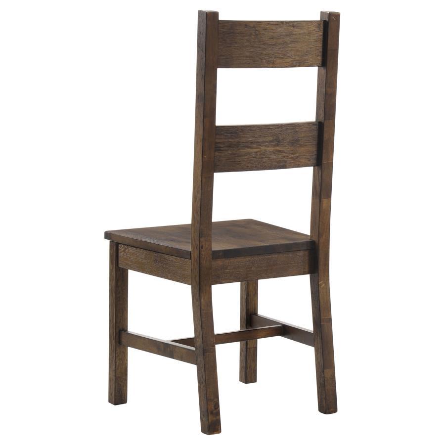 Coaster Fine Furniture Coleman - Dining Side Chair (Set of 2) - Rustic Golden Brown | Meri Furniture