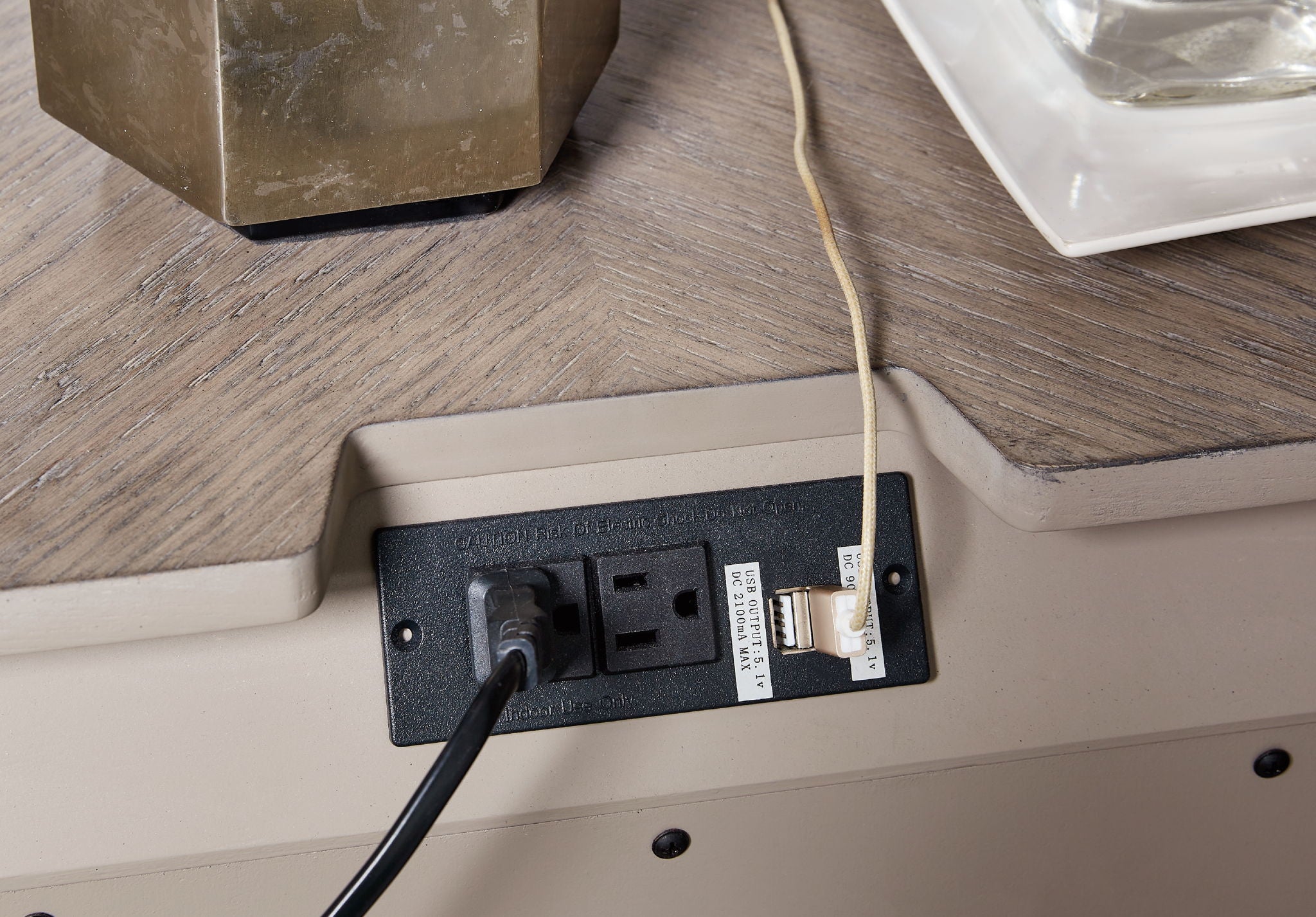 Blairhurst - Three Drawer Night Stand - Light Grayish Brown