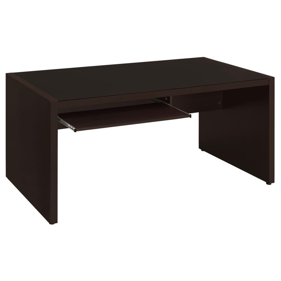 Coaster Fine Furniture Skeena - Computer Desk With Keyboard Drawer - Cappuccino | Meri Furniture